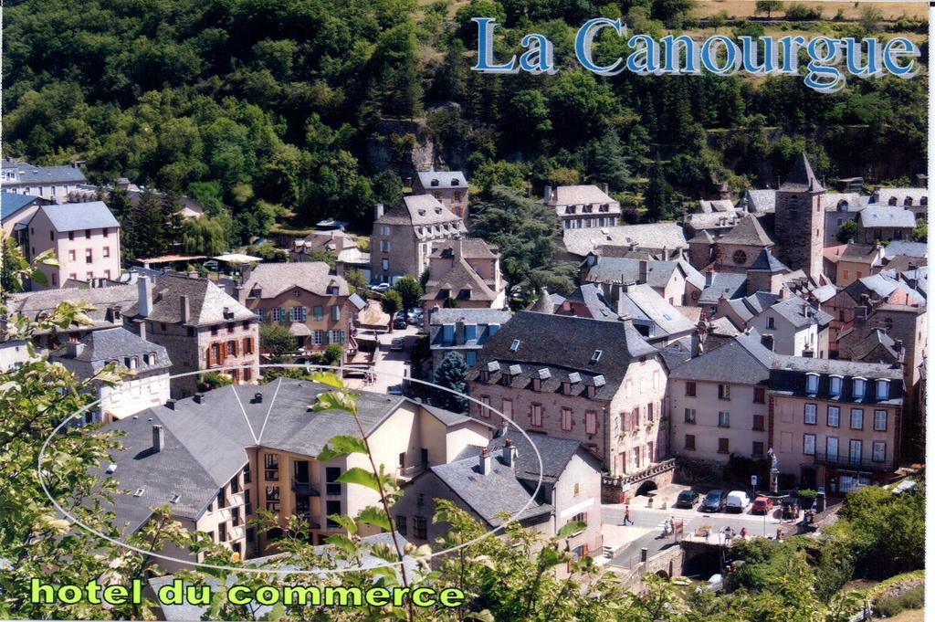 Logis Hotel Restaurant Du Commerce La Canourgue Zewnętrze zdjęcie